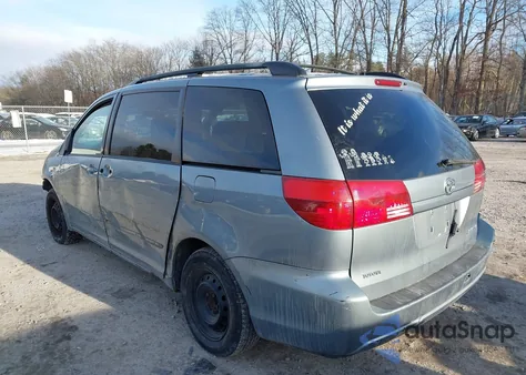 2004 Toyota Sienna Le from USA, damaged, VIN 5TDZA23CX4S143143